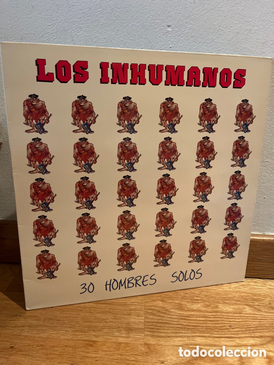 Discos de vinilo: los inhumanos 30 hombres solos - Foto 1