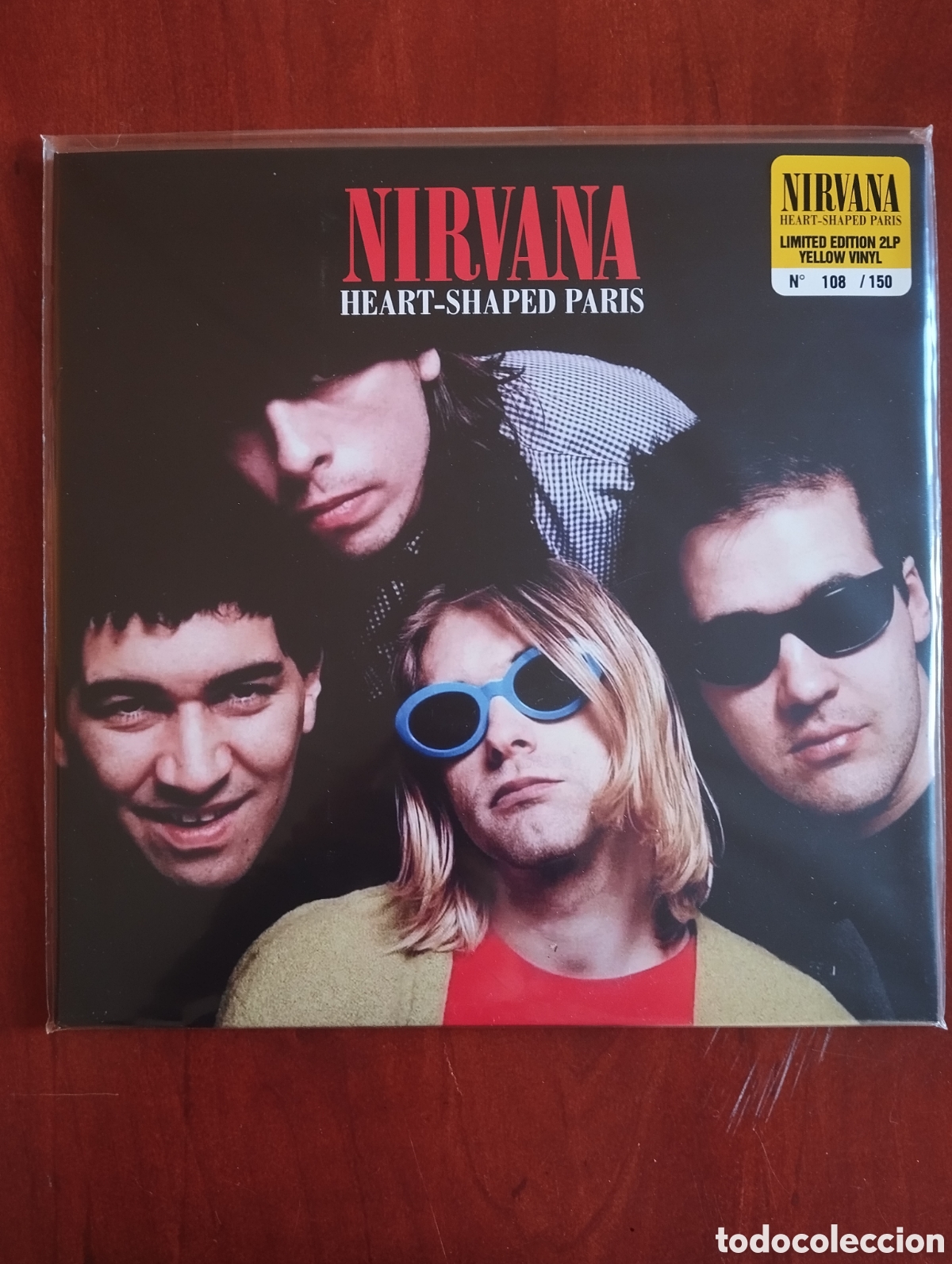 Discos de vinilo: Nirvana - Heart-Shaped Paris - 2LP - Foto 6