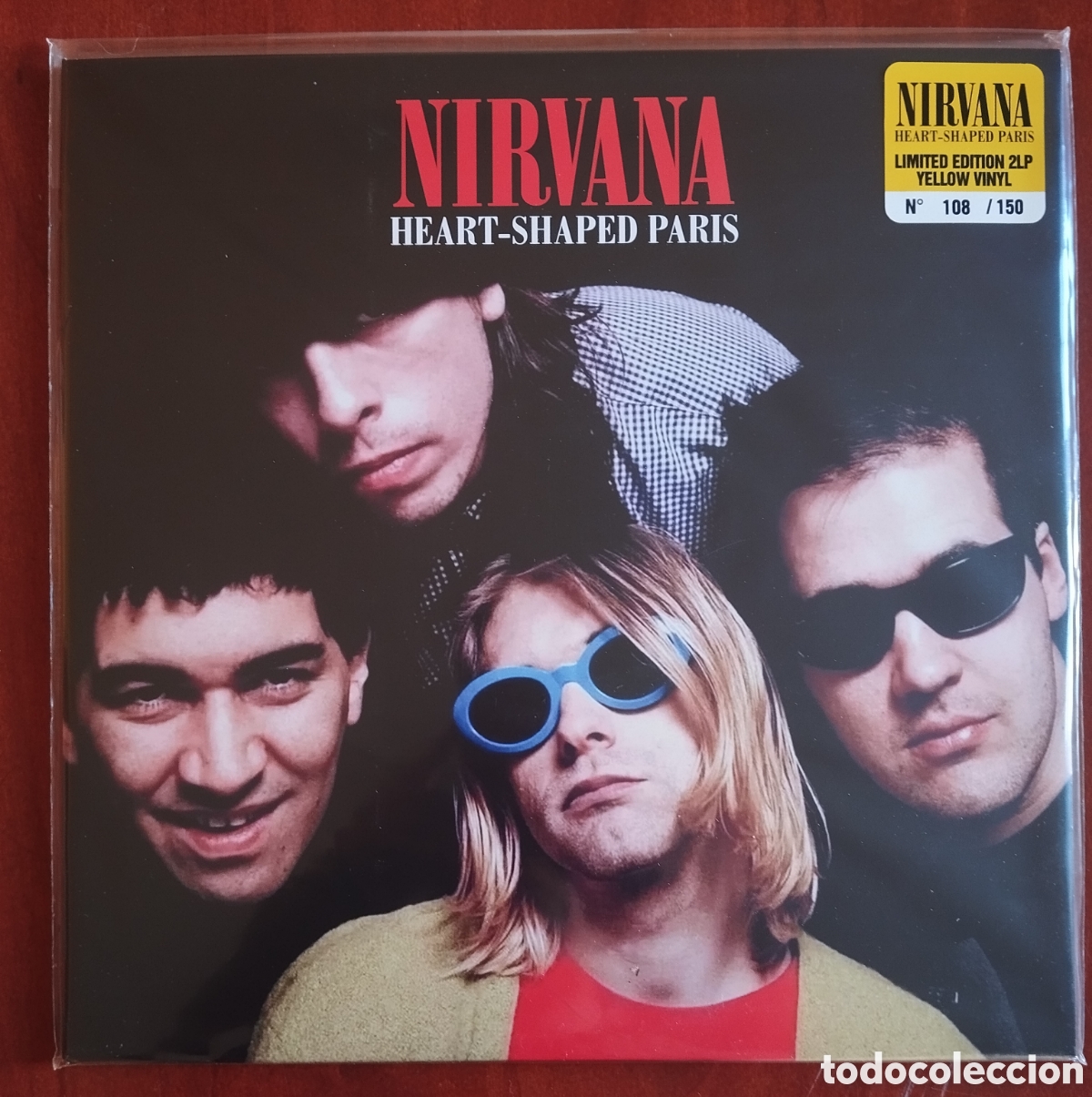 Discos de vinilo: Nirvana - Heart-Shaped Paris - 2LP - Foto 1