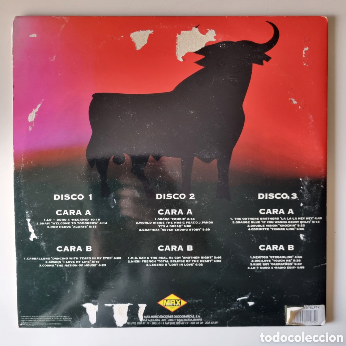 Discos de vinilo: Lo + Duro 4 - 3 Vinilos - Foto 2