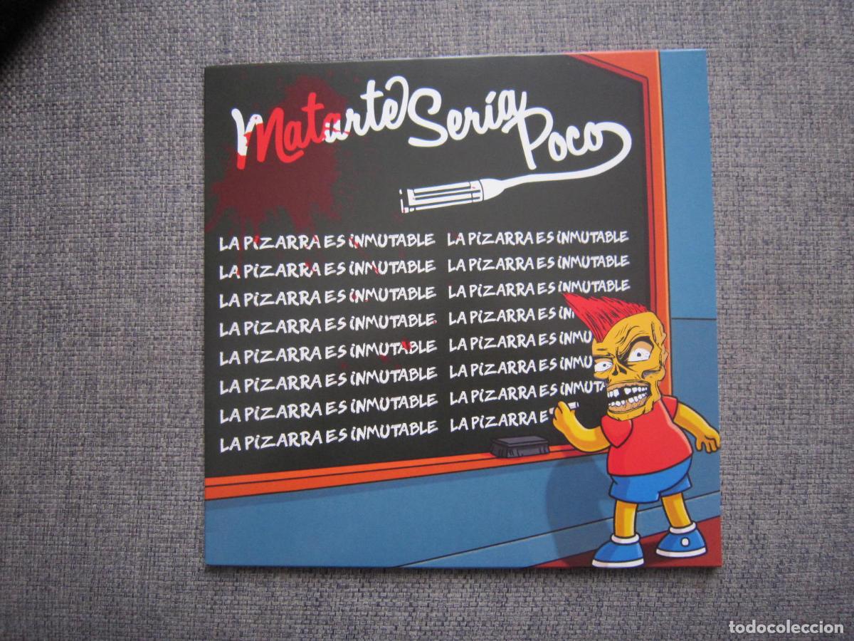 Discos de vinilo: MAXISINGLE - SPLIT - PUNK - BRONCODILATADOR - MATARTE SER&Iacute;A POCO - 2023 - Foto 2