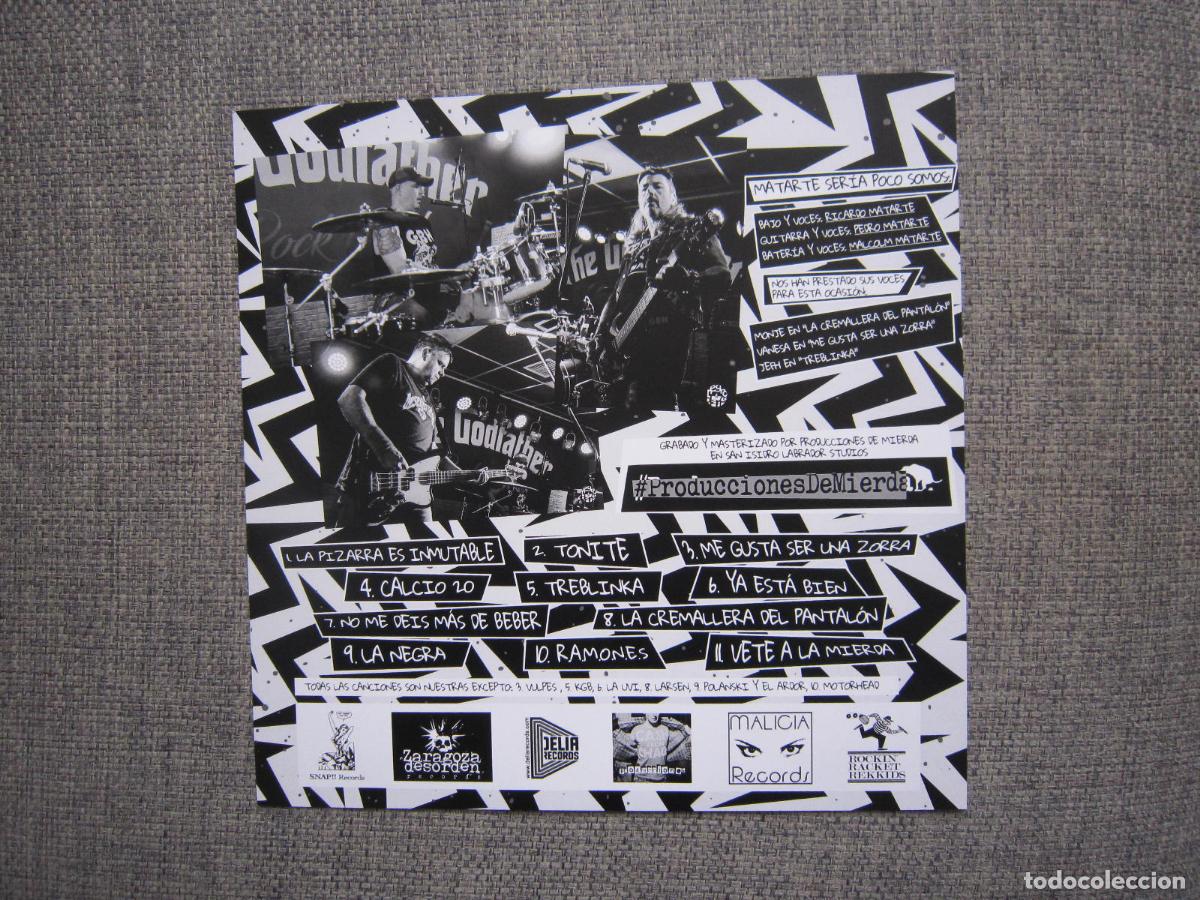 Discos de vinilo: MAXISINGLE - SPLIT - PUNK - BRONCODILATADOR - MATARTE SER&Iacute;A POCO - 2023 - Foto 3