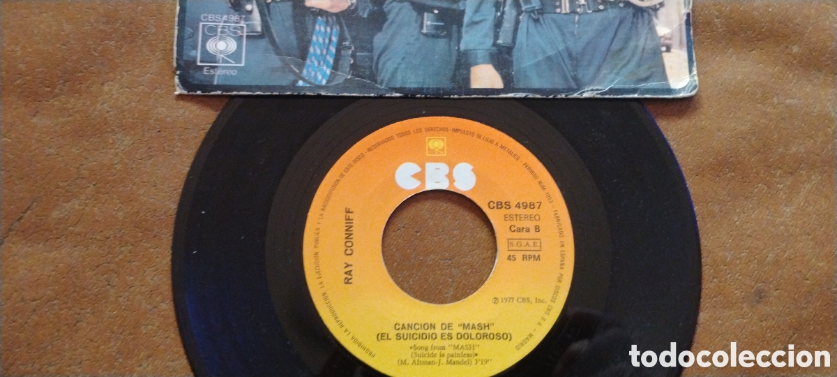 Discos de vinilo: RAY CONNIFF-TEMA DE S.W.A.T.-SINGLE-STAGE&SCREEN-KSA - Foto 4