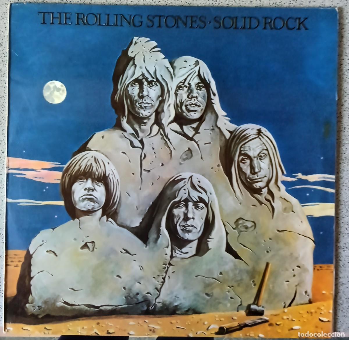 Discos de vinilo: THE ROLLING STONES-Solid Rock///Edt.1981 Espa&ntilde;a (VG++/EX) - Foto 1