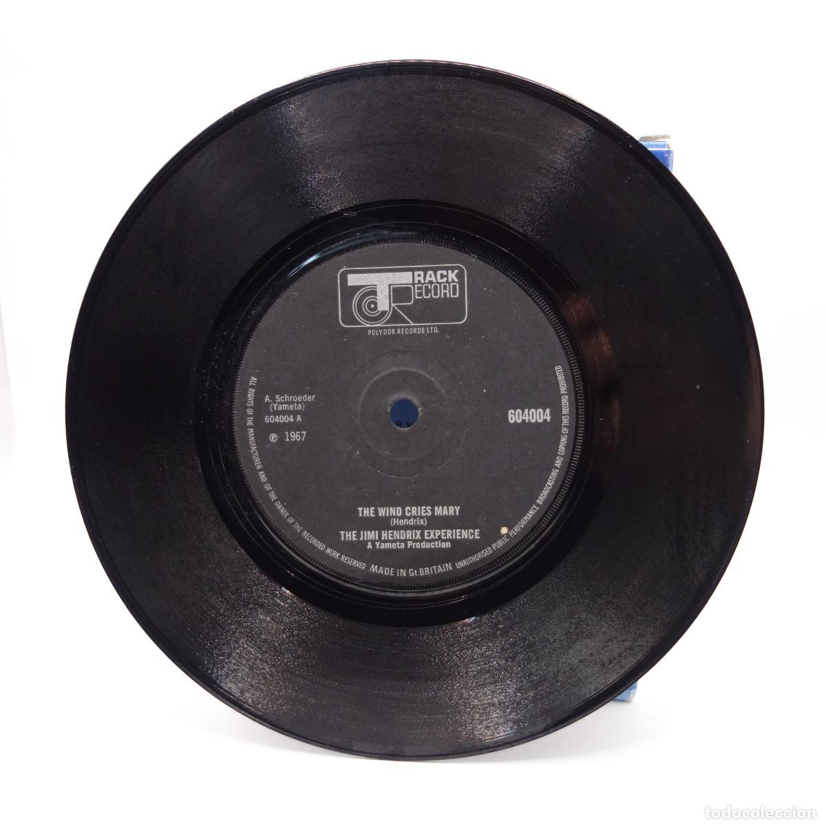 Discos de vinilo: JIMI HENDRIX - THE WIND CRIES MARY - Foto 3