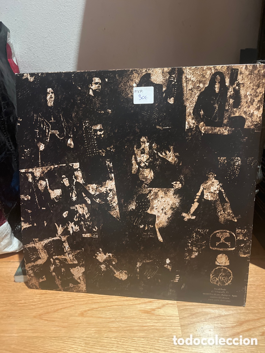 Discos de vinilo: Akerbeltz / Avangh Dh&uuml;r / Morbid Yell / Hellthrone (2) &ndash; Split - Foto 2