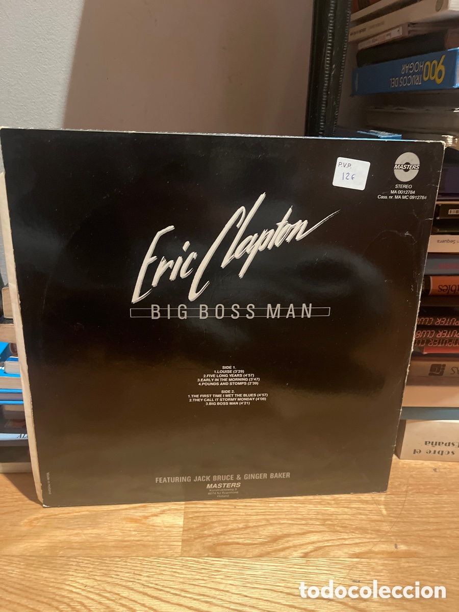 Discos de vinilo: eric clapton big boss man - Foto 2
