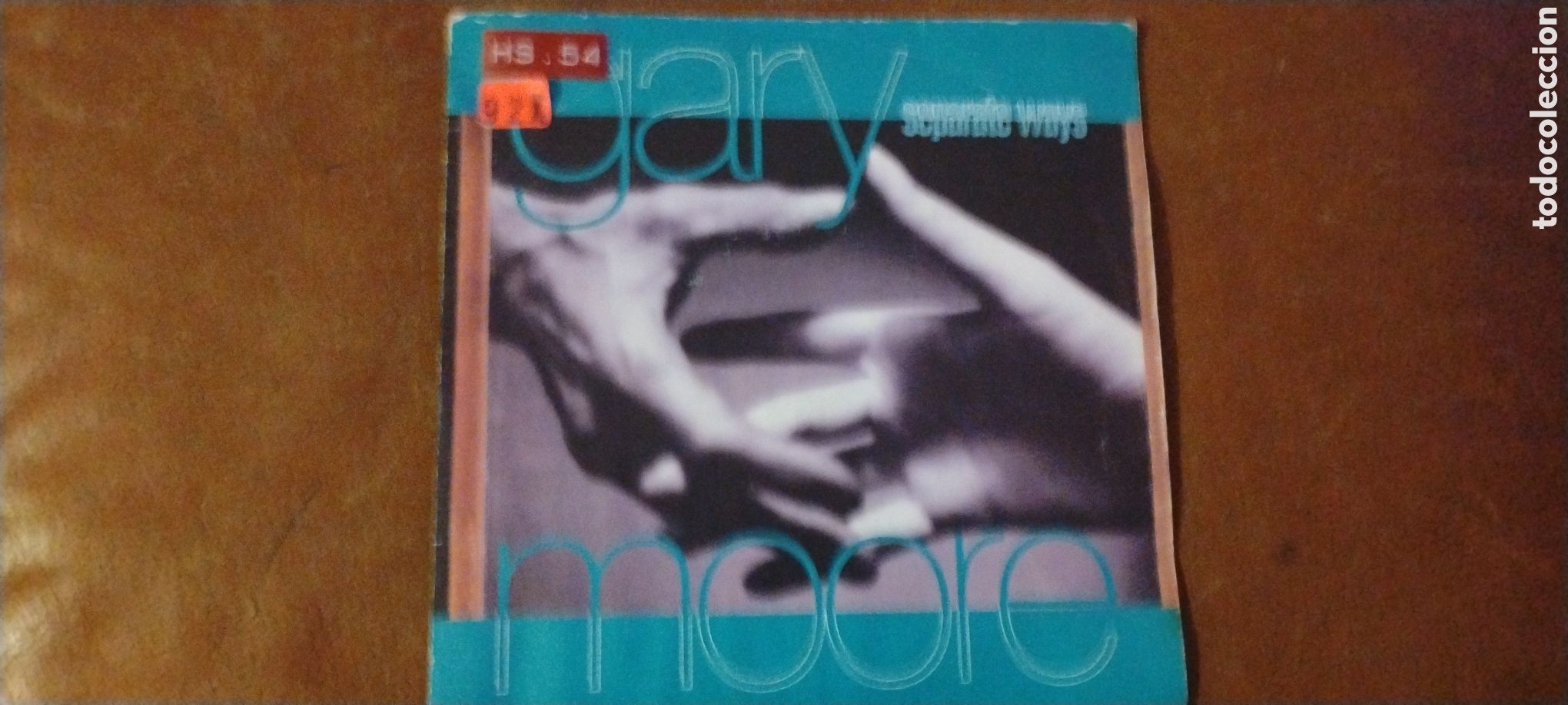 Discos de vinilo: GARY MOORE-SEPARATE WAYS-SINGLE-VIRGIN/UK- KSA - Foto 1