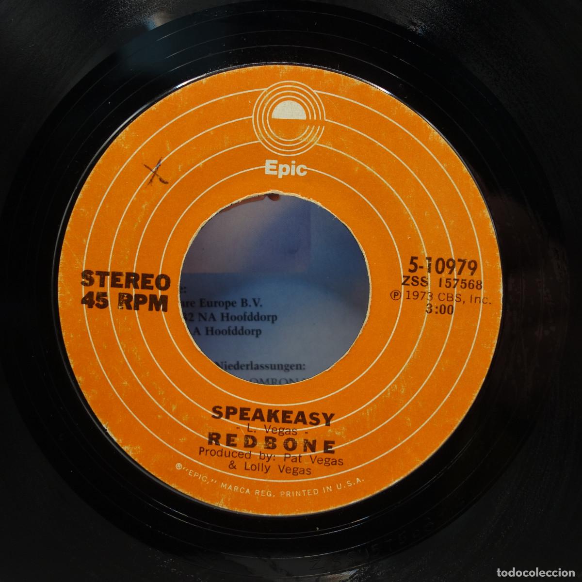 Discos de vinilo: REDBONE - SPEAKEASY - EPIC 1973 - Foto 2