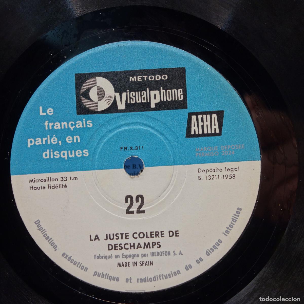 Discos de vinilo: LE FRANCAISE PARLE EN DISQUES - Foto 2