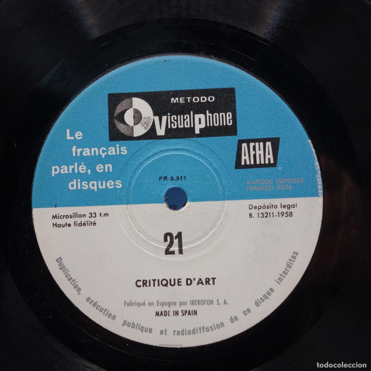 Discos de vinilo: LE FRANCAISE PARLE EN DISQUES - Foto 4