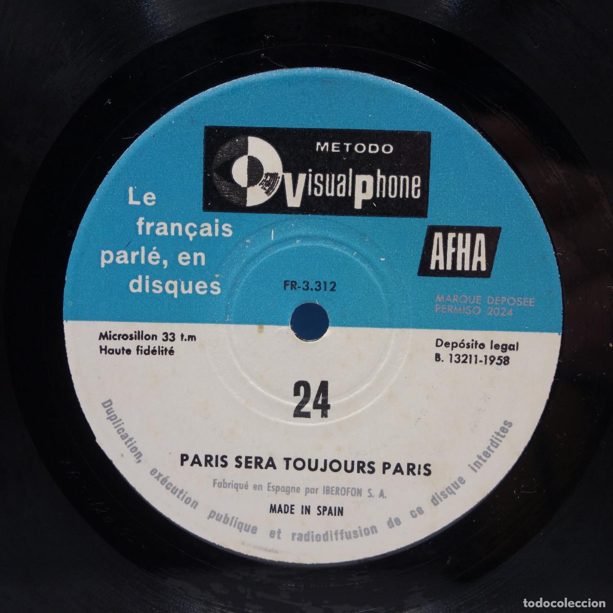 Discos de vinilo: LE FRANCAISE PARLE EN DISQUES - Foto 2