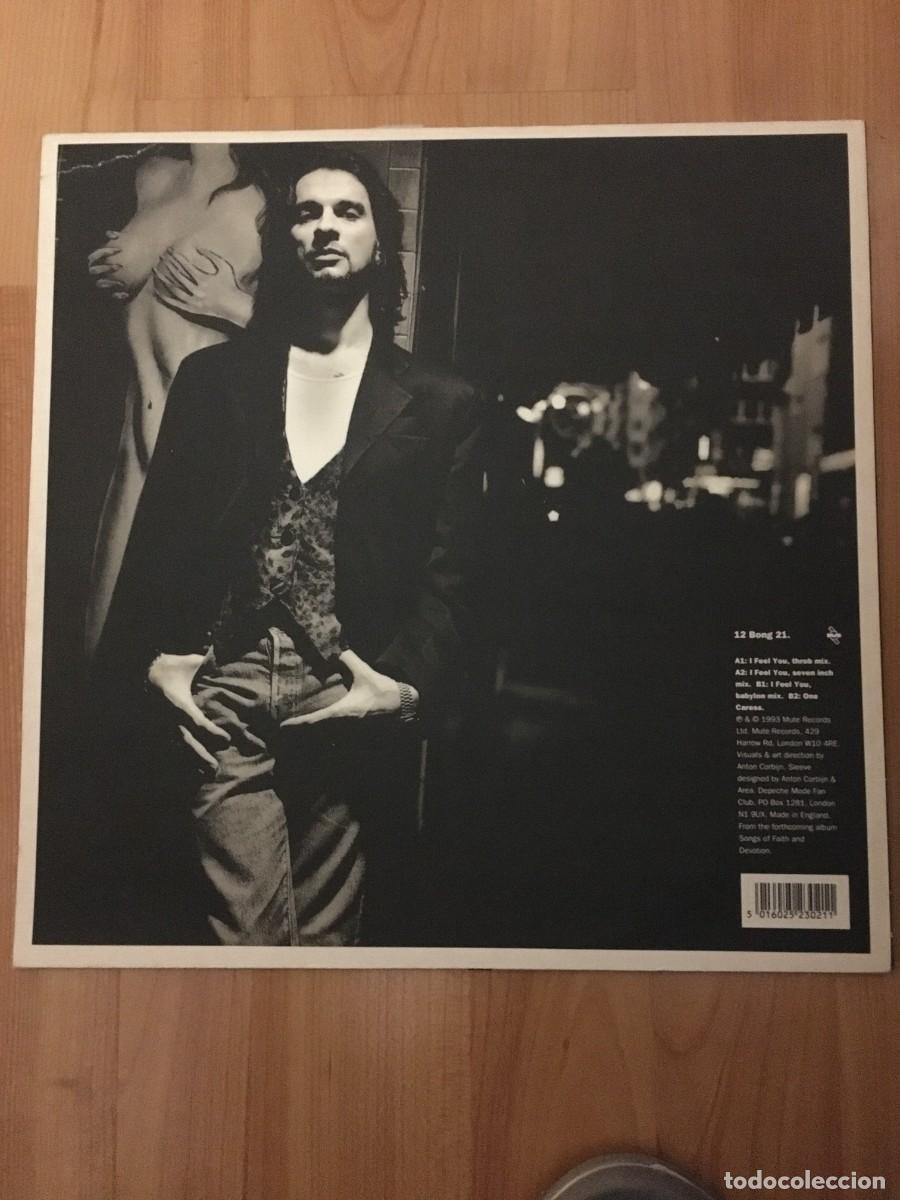 Discos de vinilo: DEPECHE MODE &rdquo; I Feel You&rdquo; MAXI 1993 - Foto 2