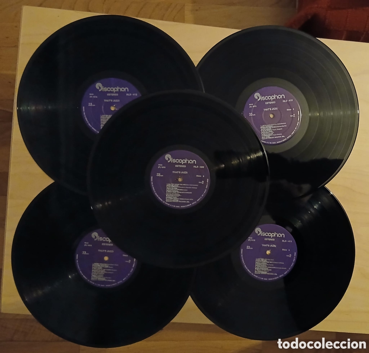 Discos de vinilo: THATS JAZZ : 5 RECORD SET . Lp , Vinilo . - Foto 3