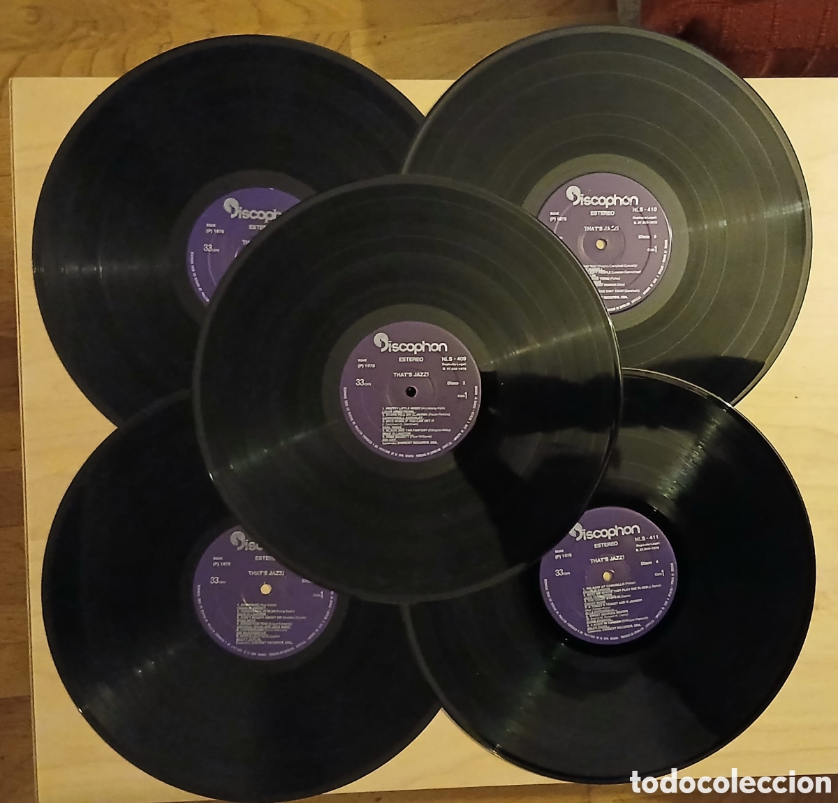 Discos de vinilo: THATS JAZZ : 5 RECORD SET . Lp , Vinilo . - Foto 4