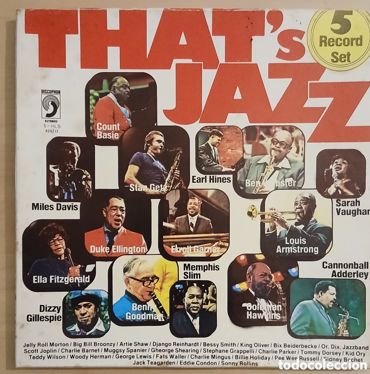 Discos de vinilo: THATS JAZZ : 5 RECORD SET . Lp , Vinilo . - Foto 1