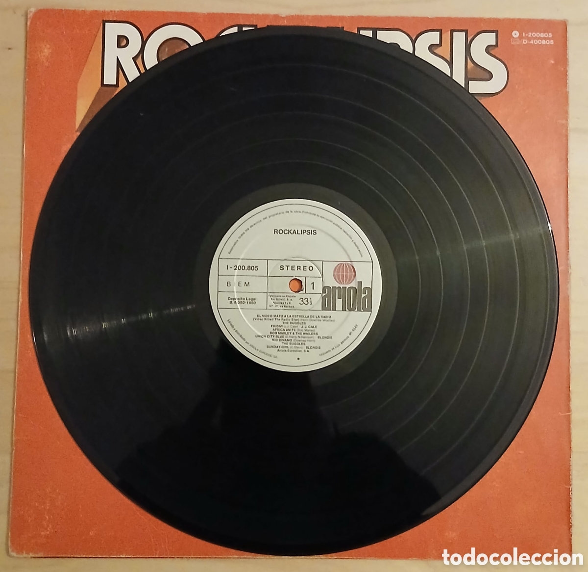 Discos de vinilo: ROCKALIPSIS : VERSIONES ORIGINALES . Lp , Vinilo - Foto 3