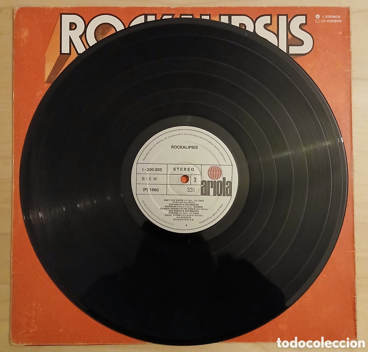 Discos de vinilo: ROCKALIPSIS : VERSIONES ORIGINALES . Lp , Vinilo - Foto 4