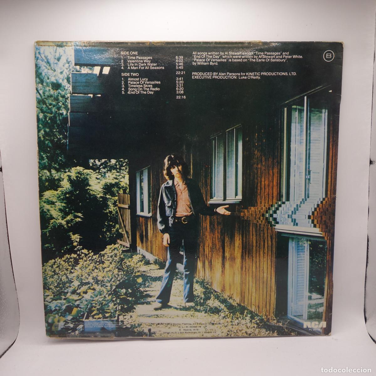 Discos de vinilo: AL STEWART - TIME PASSAGES - Foto 2