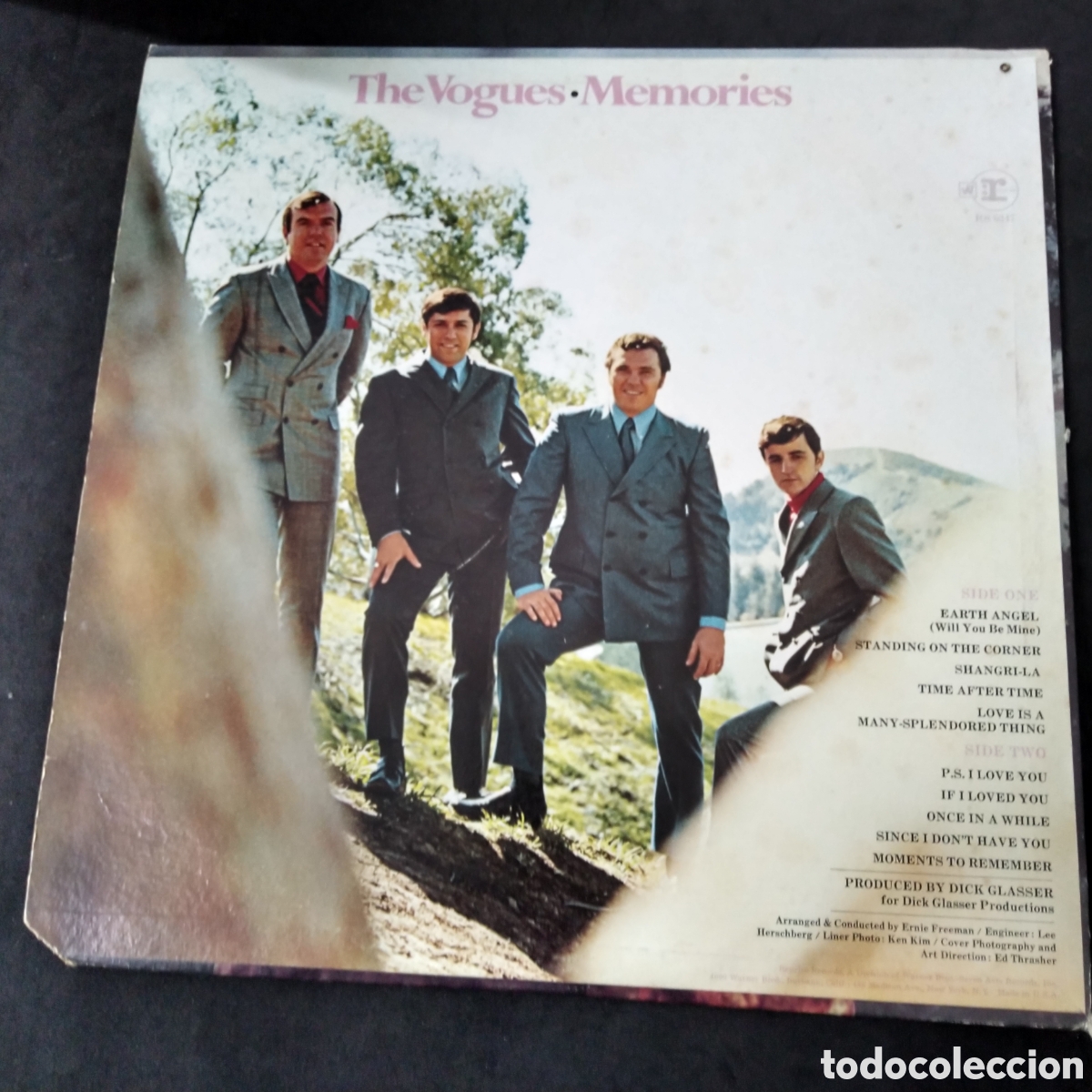 Discos de vinilo: THE VOGUES - MEMORIES - LP - 1969 - Foto 2