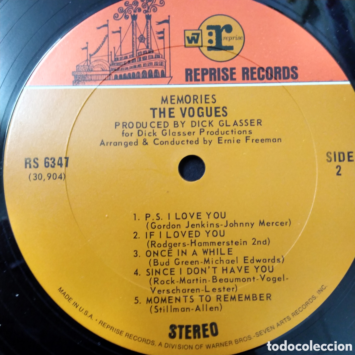 Discos de vinilo: THE VOGUES - MEMORIES - LP - 1969 - Foto 4