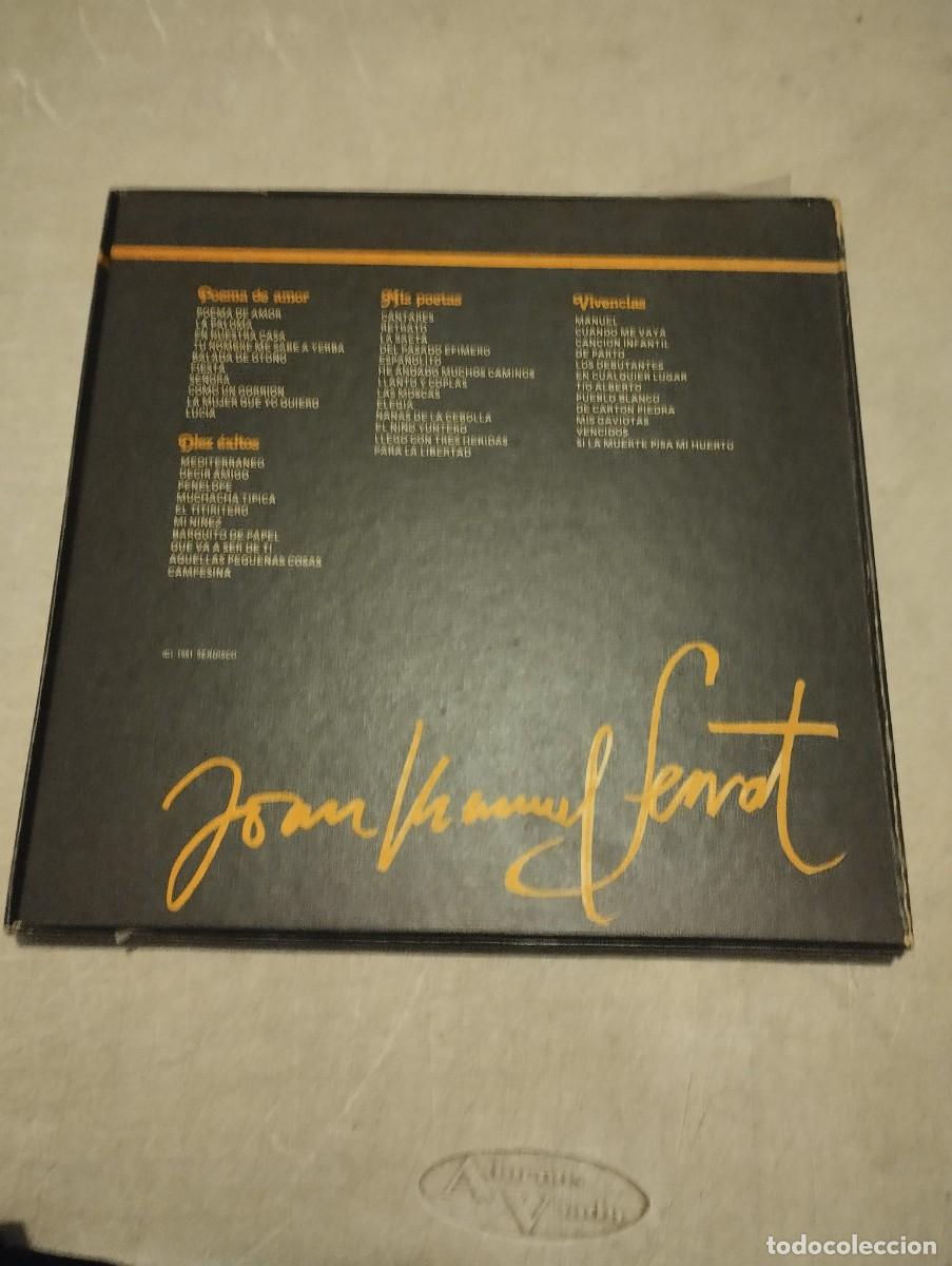 Discos de vinilo: JOAN MANUEL SERRAT 4 X LP BOX - Foto 2