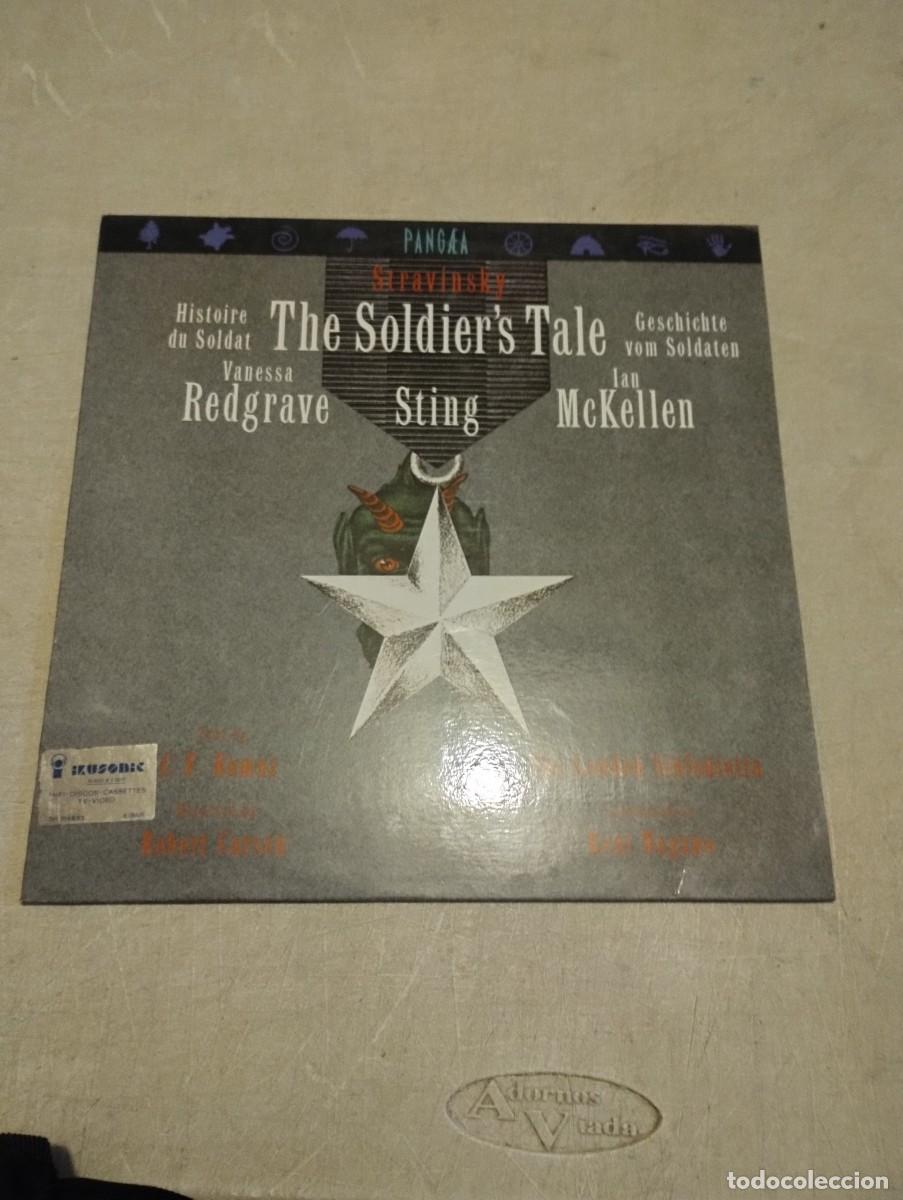 Discos de vinilo: STRAVINSKY THE SOLDIERS TALE BSO LP ESP.1988 - Foto 1