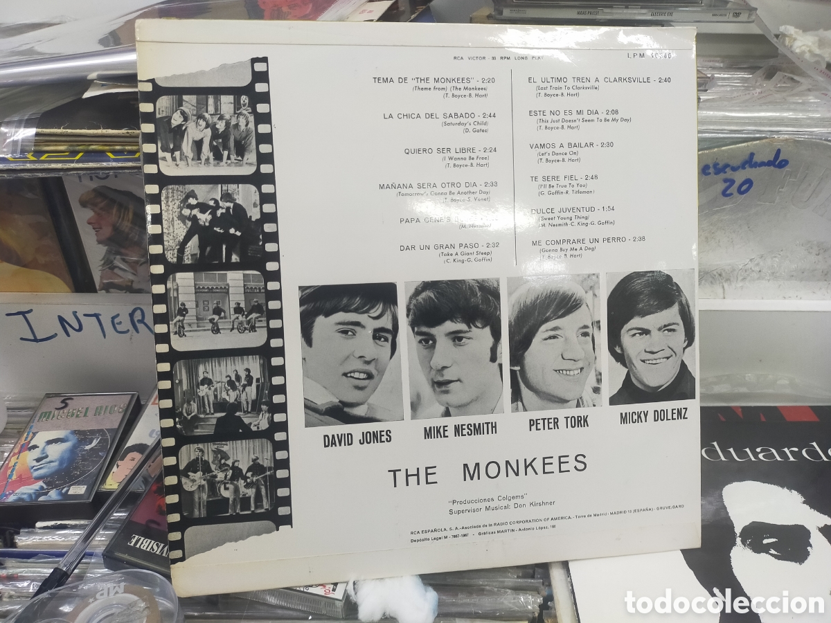 Discos de vinilo: The monkees LP Espa&ntilde;a 1967 - Foto 2
