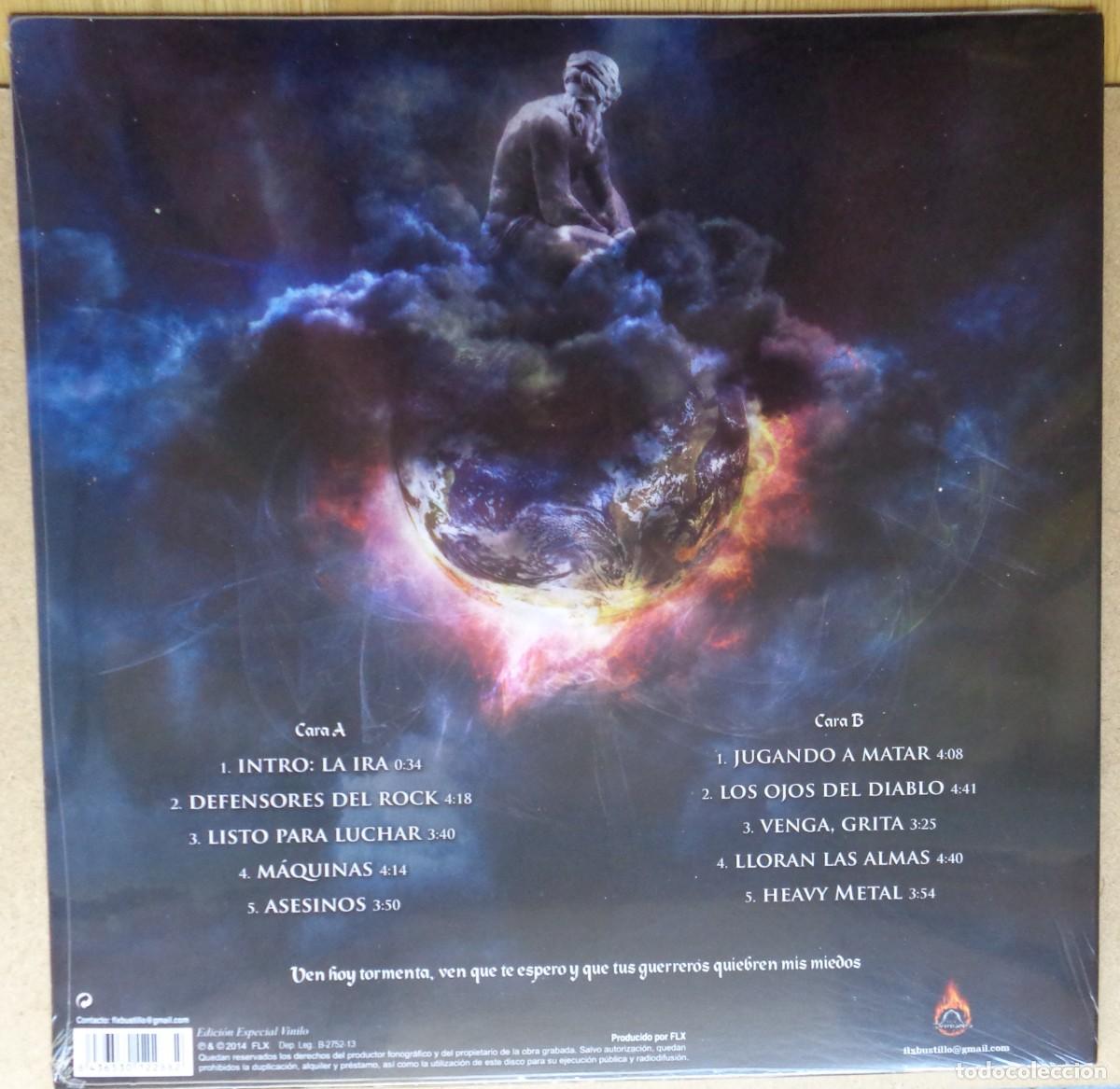 Discos de vinilo: ZEUS DEFENSORES LP - Foto 2