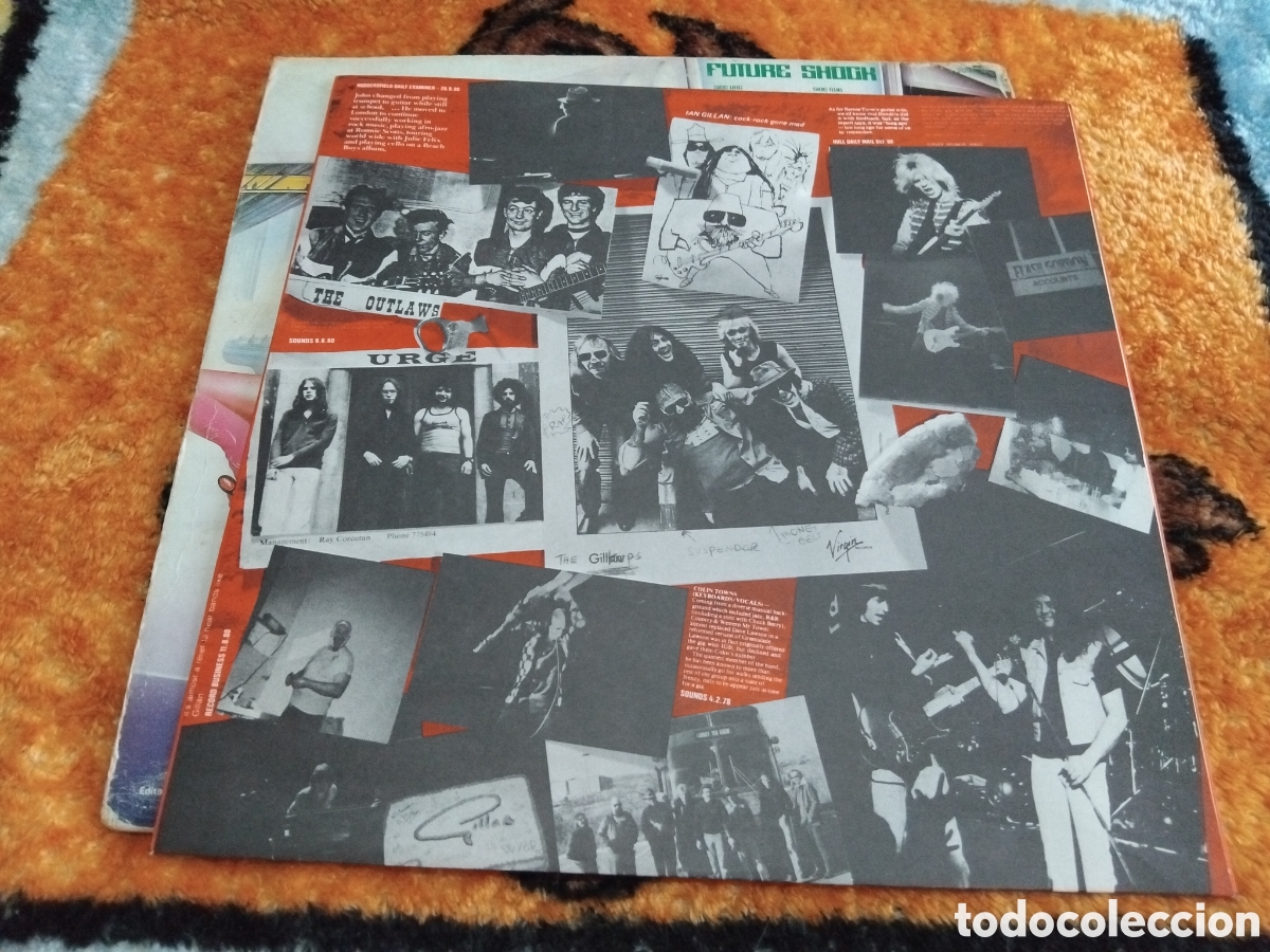 Discos de vinilo: Gillan ,vinilo (Future Sock)Heavy metal - Foto 5