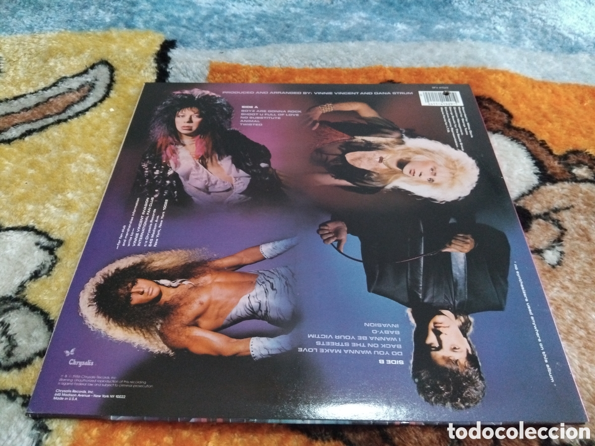 Discos de vinilo: Vinnie Vincent (invasion)Heavy metal. - Foto 2