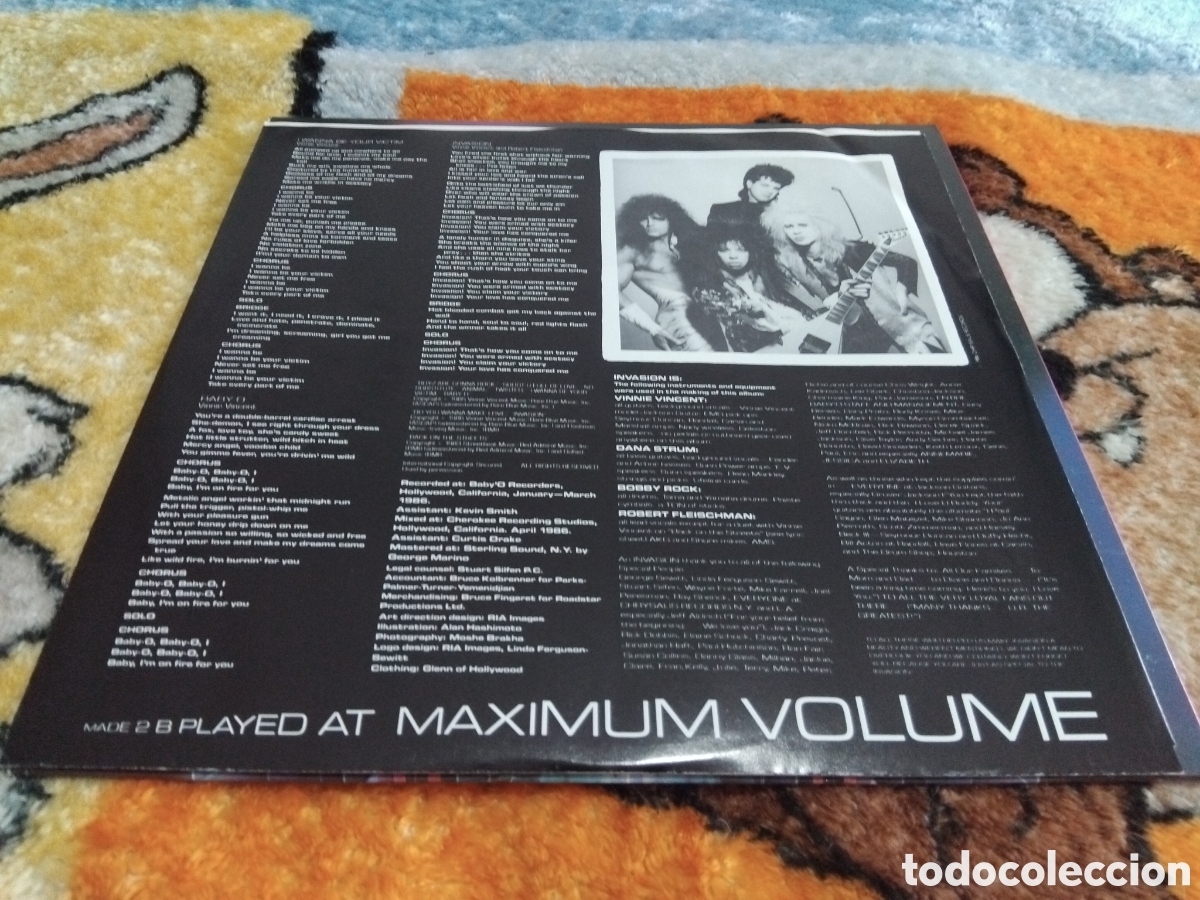 Discos de vinilo: Vinnie Vincent (invasion)Heavy metal. - Foto 4