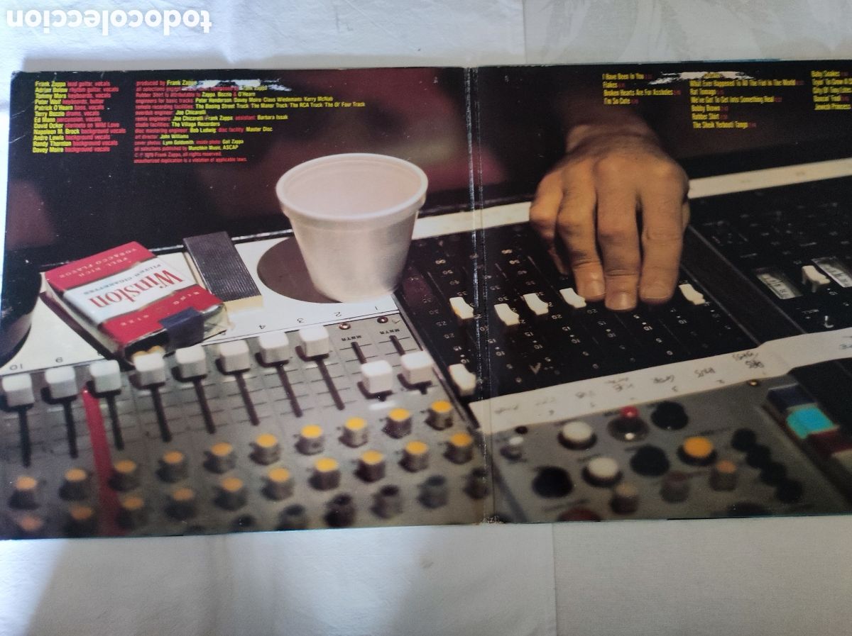 Discos de vinilo: FRANK ZAPPA - SHEIK YERBOUTI - Foto 3
