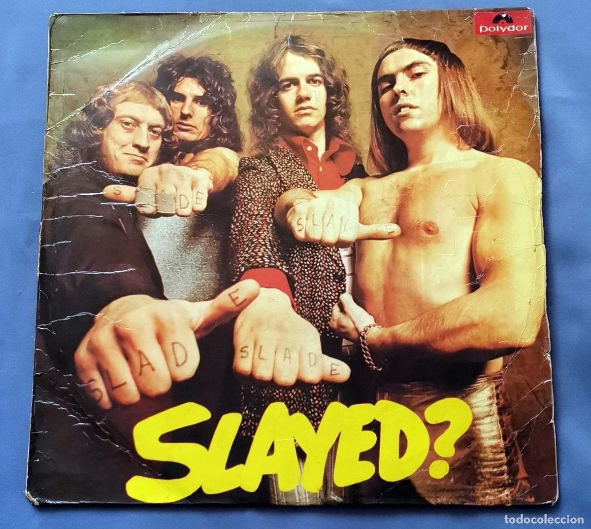 Discos de vinilo: Slade &lrm;&ndash; Slayed? LP 1973 Espa&ntilde;a glam - Foto 1