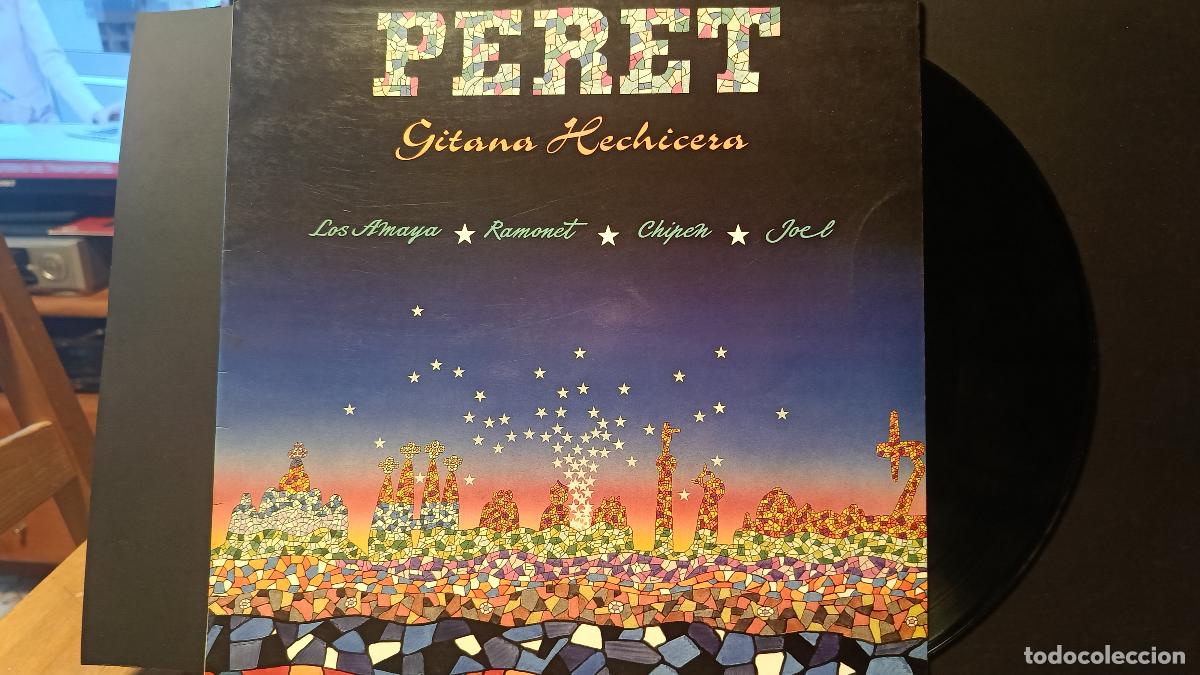 Discos de vinilo: Peret &ndash; Gitana Hechicera ..1992 original Spain.. LP PEPETO - Foto 1