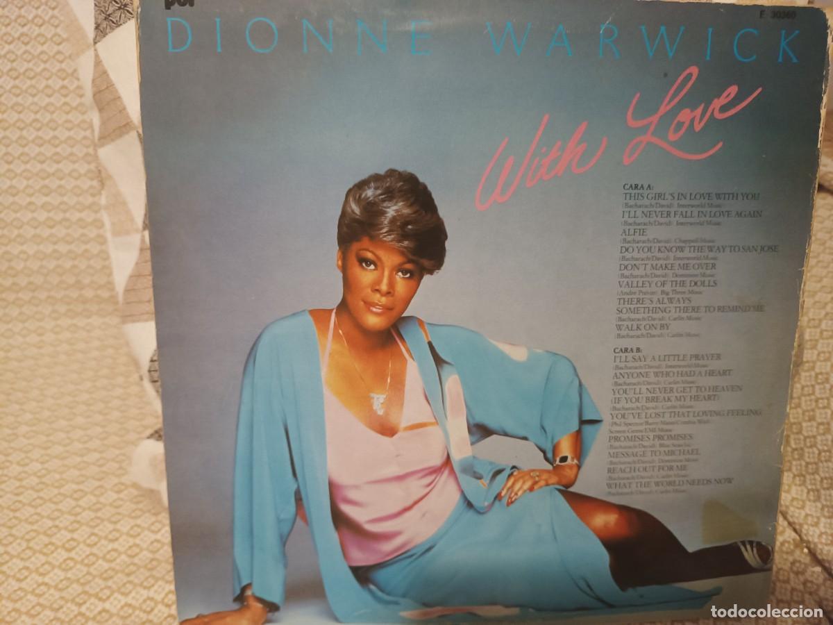 Discos de vinilo: Dionne Warwick With Love - Foto 2