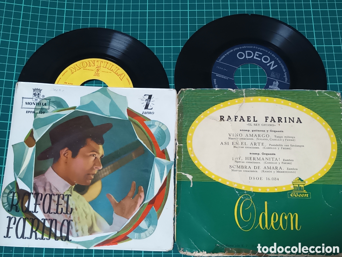 Discos de vinilo: Rafael Farina dos EP - Foto 1