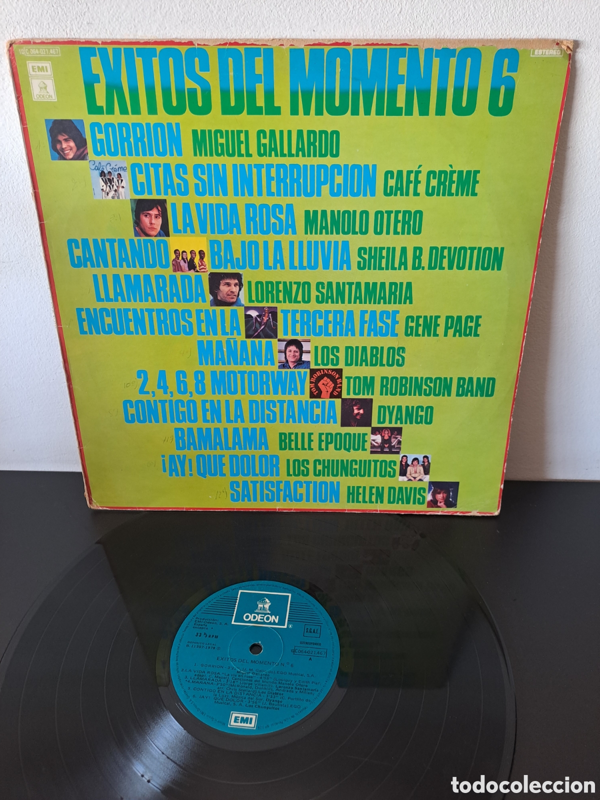 Discos de vinilo: EXITOS DEL MOMENTO 6. EMI. SPAIN. 1978. B.5 - Foto 1