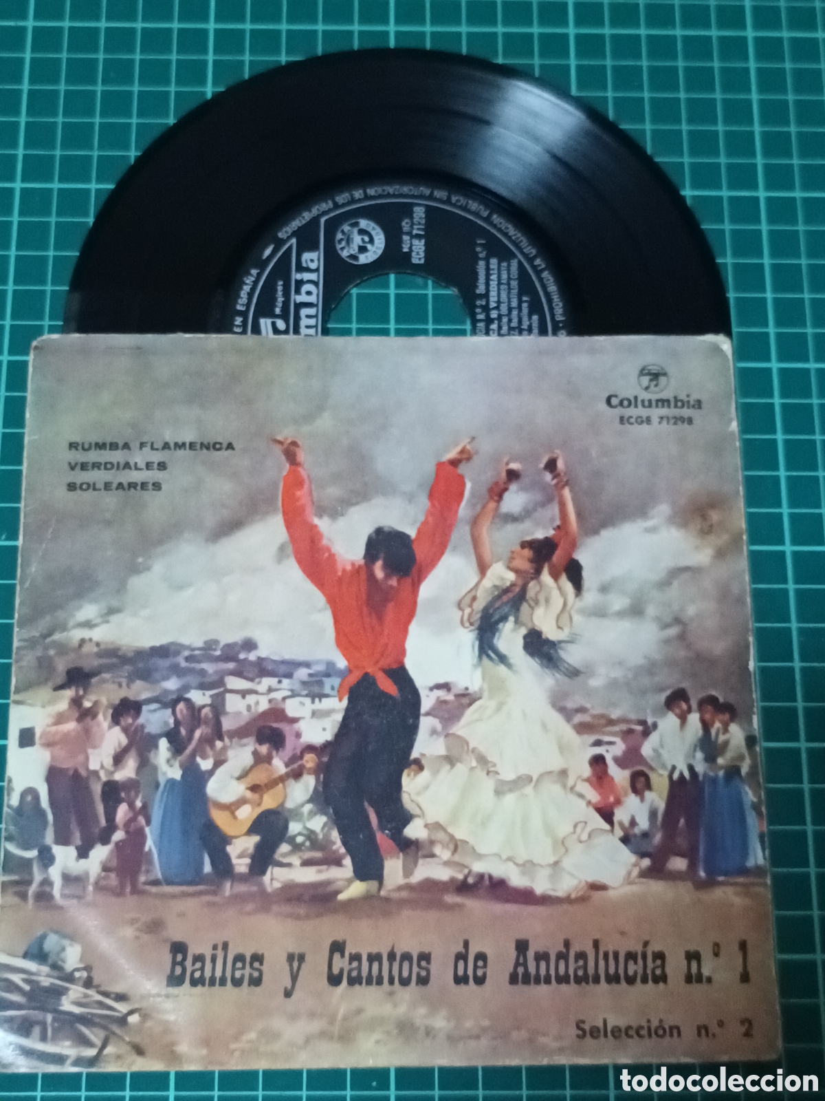 Discos de vinilo: Bailes y cantos de Andaluc&iacute;a n1 EP - Foto 1
