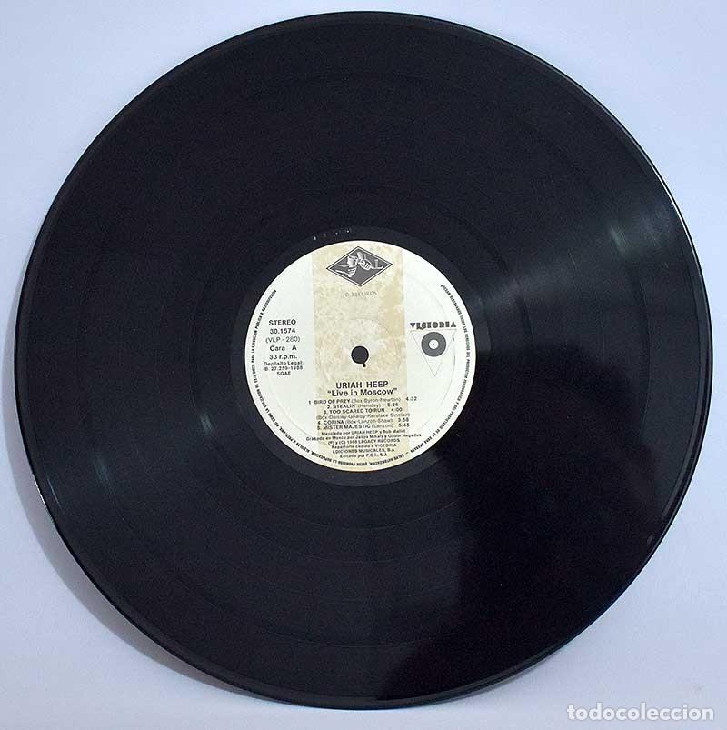 Discos de vinilo: Uriah Heep - Live In Moscow. LP - Foto 4