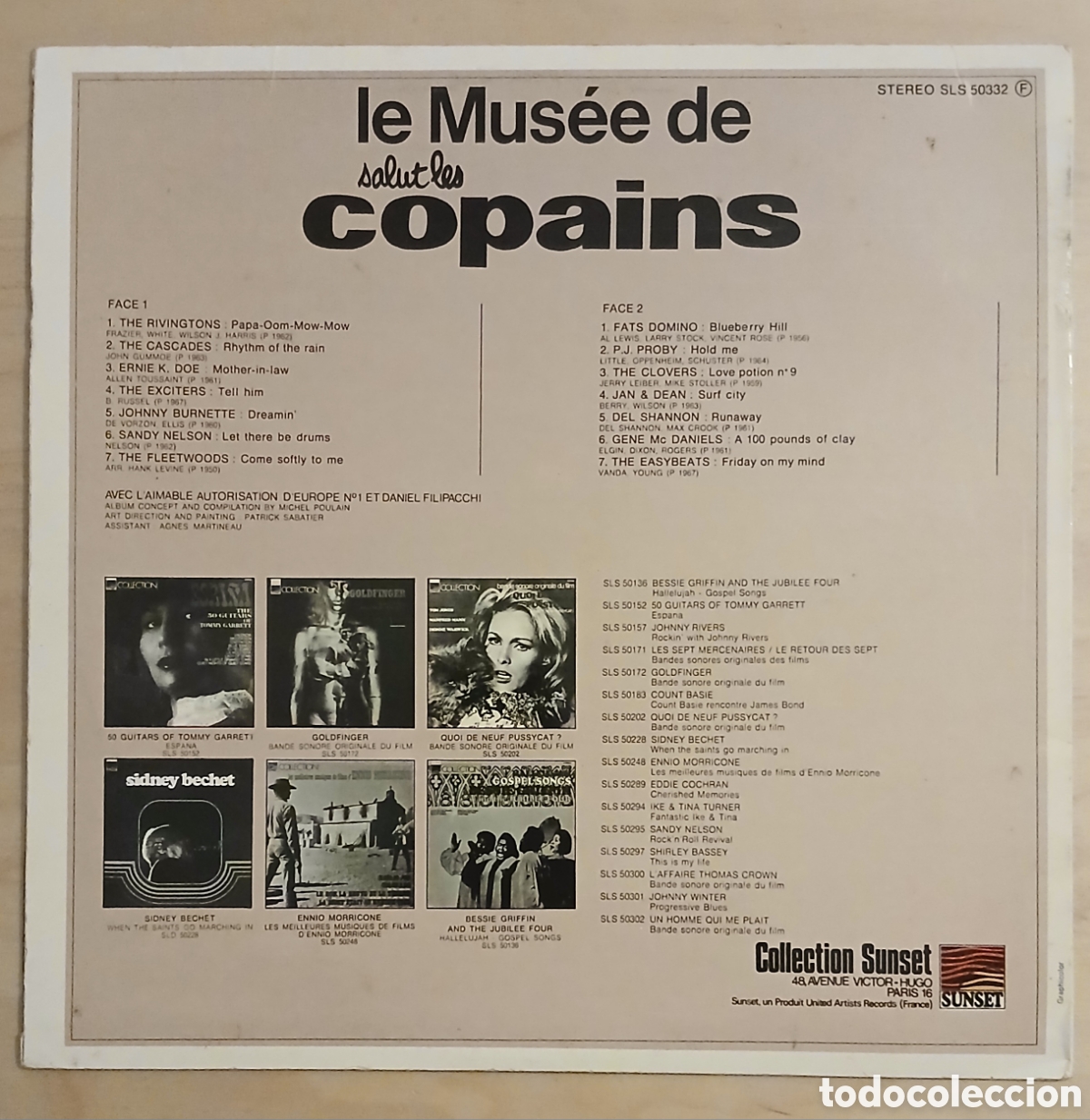 Discos de vinilo: LE MUSEE DE SALUT LES COPAINS . Lp , Vinilo. - Foto 2