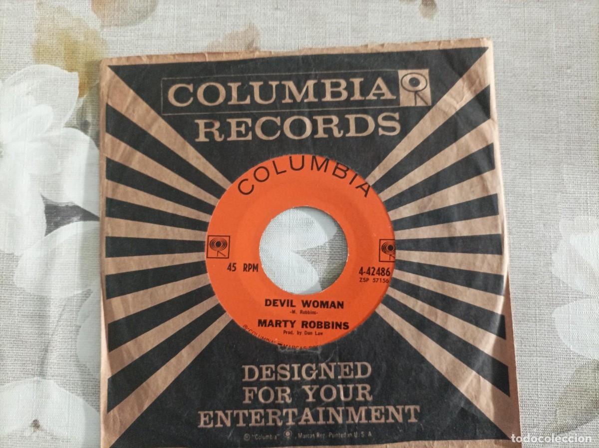 Discos de vinilo: Marty Robbins single original - Foto 1