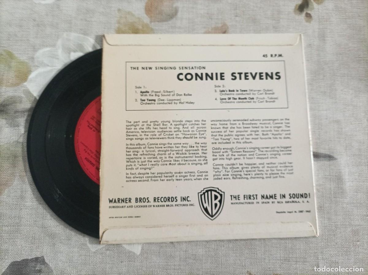Discos de vinilo: Connie Stevens ep -1962- - Foto 2