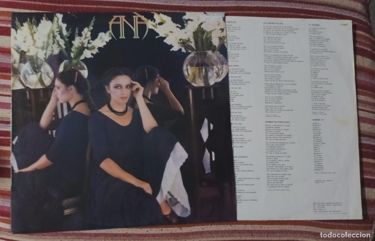 Discos de vinilo: ANA BELEN - ANA - LP - Foto 2