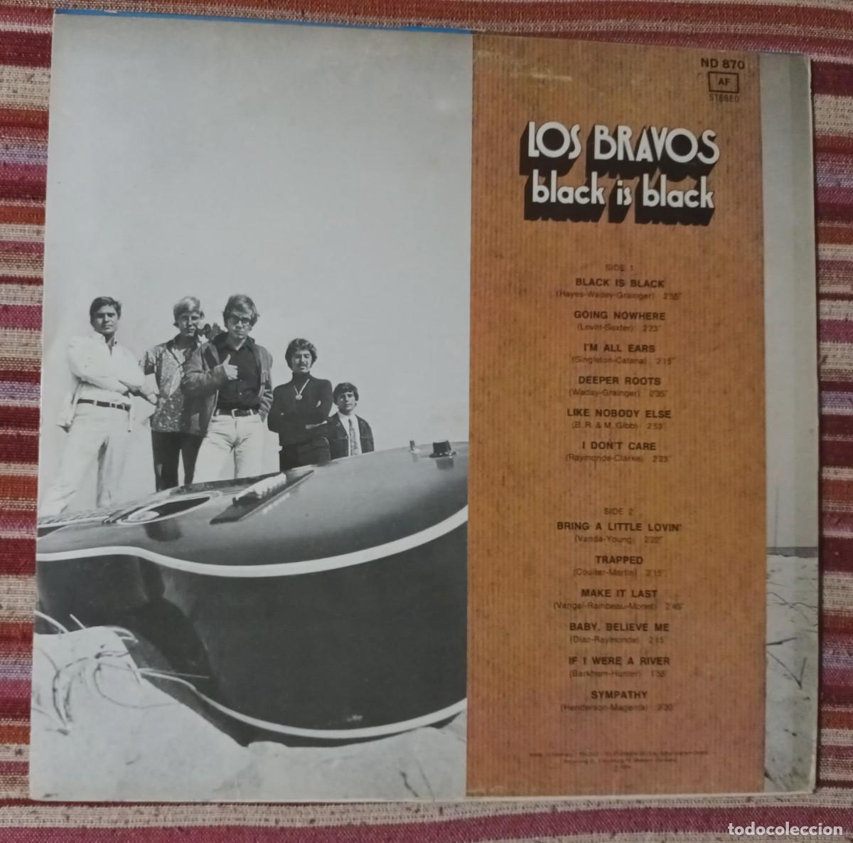 Discos de vinilo: LOS BRAVOS - YESTERDAY&acute;S POP SCENE - LP - Foto 2