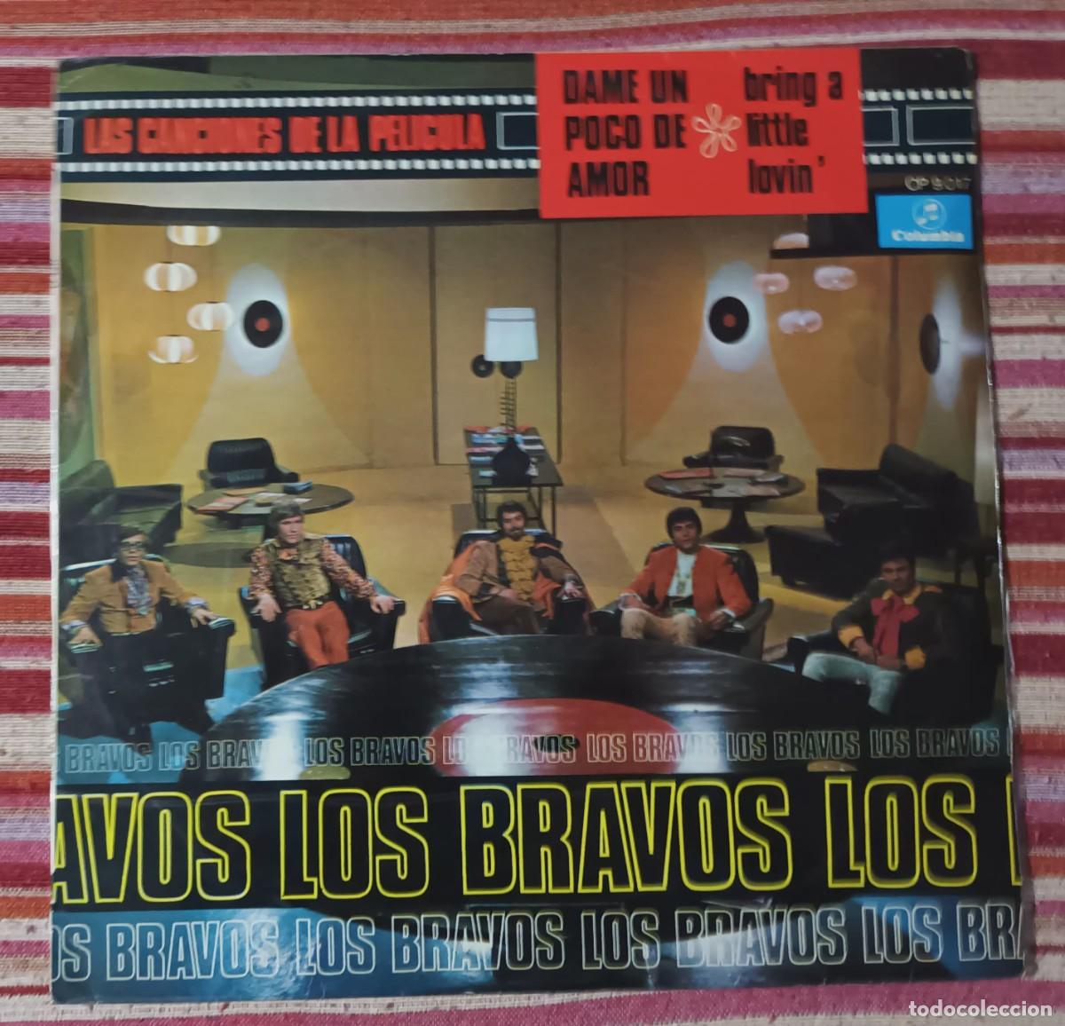 Discos de vinilo: LOS BRAVOS - LP. DAME UN POCO DE AMOR - Foto 1
