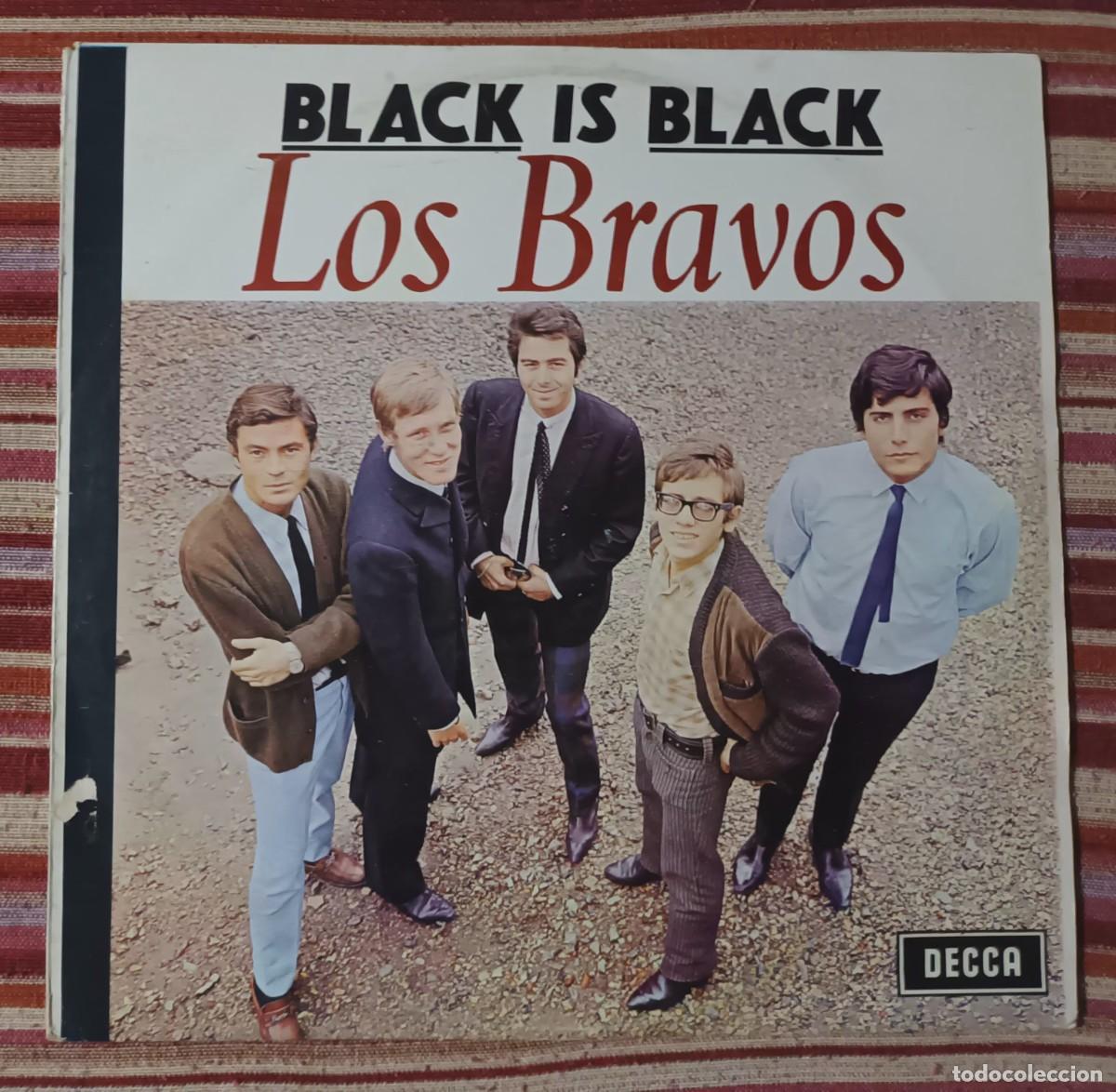 Discos de vinilo: LOS BRAVOS - BLACK IS BLACK - LP - Foto 1