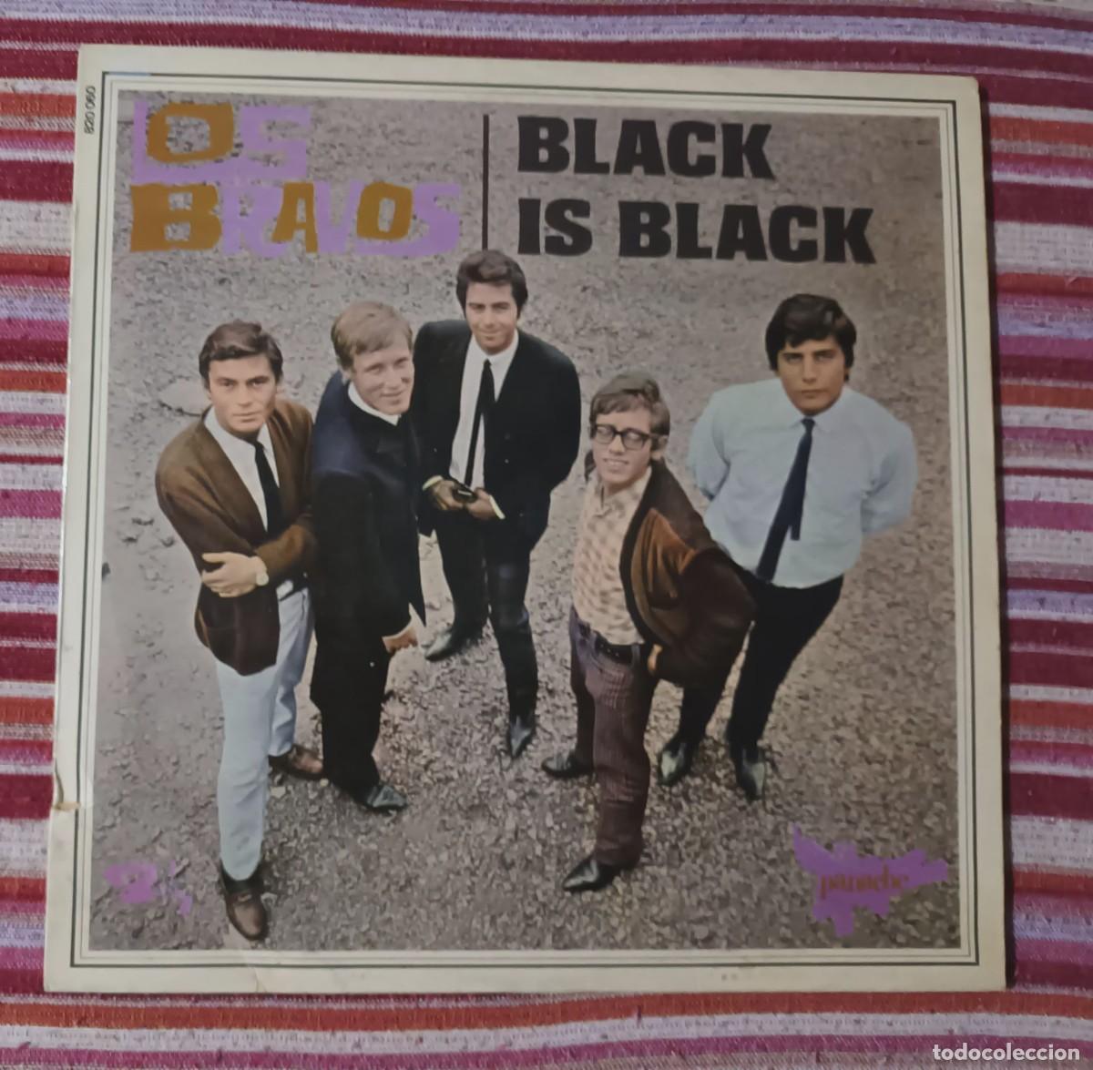 Discos de vinilo: LOS BRAVOS - BLACK IS BLACK - LP. - Foto 1