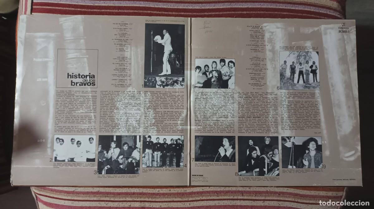 Discos de vinilo: LOS BRAVOS - HISTORIA DE LOS BRAVOS - 2 LPS - Foto 3