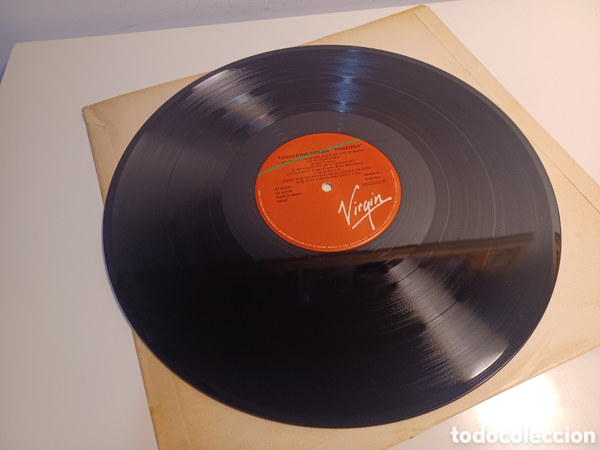 Discos de vinilo: LP vinilo/ Tangerine Dream/ Phaedra - Foto 4